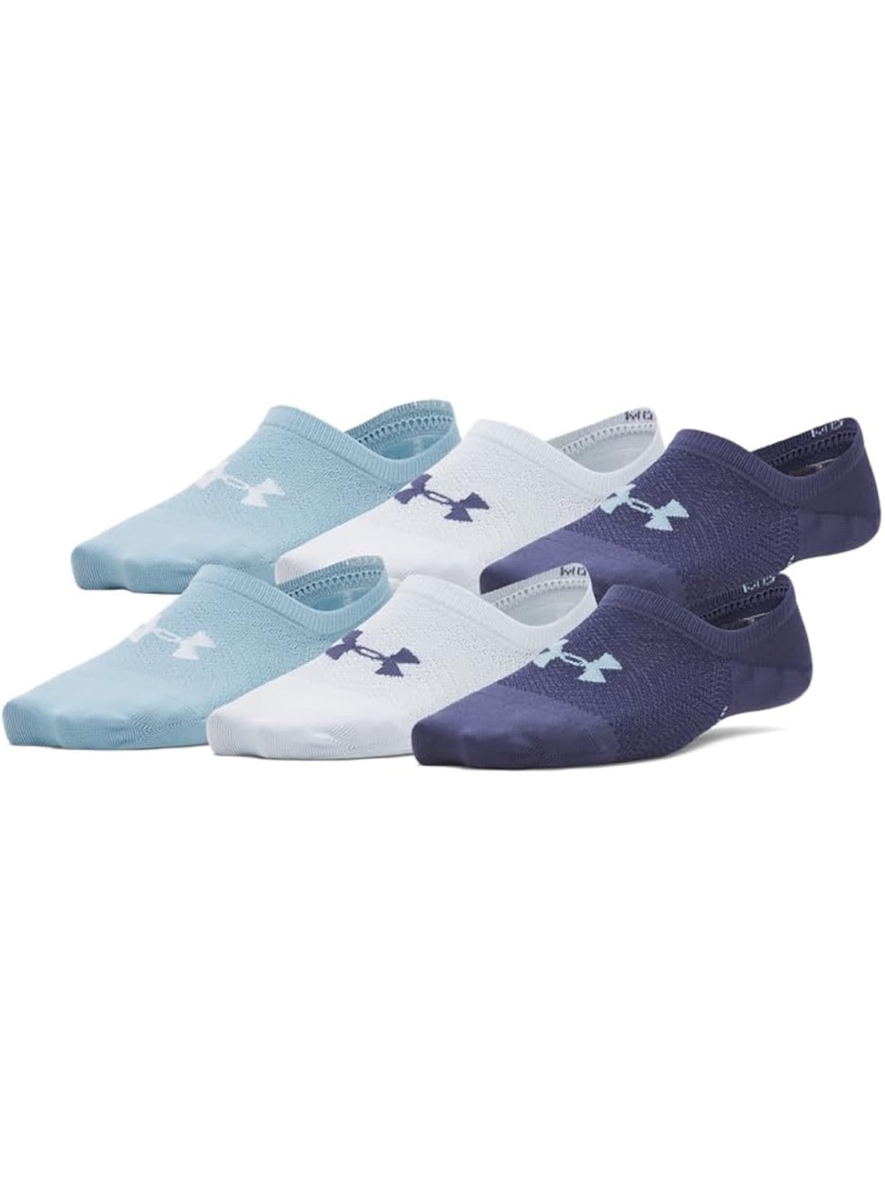 Under Armour Women’s Breathe Lite No-Show Liner Socks Sz M (6-10). New!